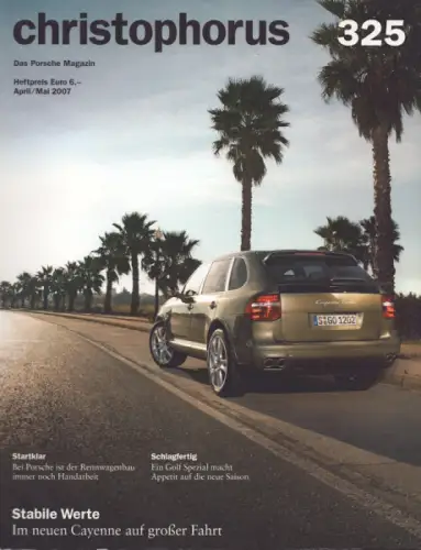 Porsche Christophorus 2007 Nr. 325