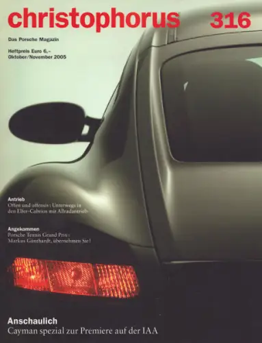 Porsche Christophorus 2005 Nr. 316