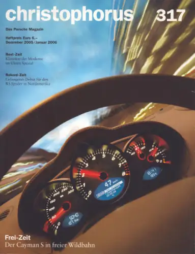 Porsche Christophorus 2005 Nr. 317