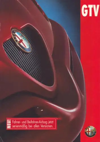 Alfa-Romeo GTV Prospekt 10.1995