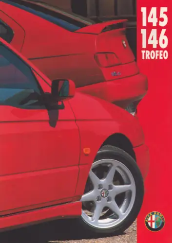Alfa-Romeo 145 / 146 Trofeo Prospekt 10.1996