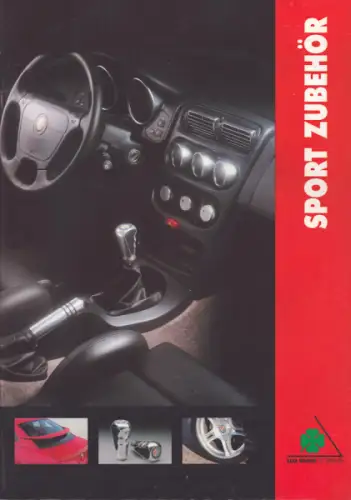 Alfa-Romeo Sport Zubehör Programm 2.1996