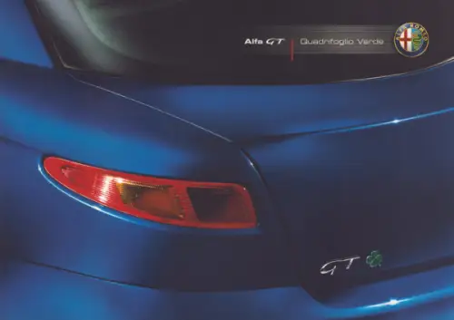 Alfa-Romeo GT Quadrifoglio Verde Prospekt 1.2008