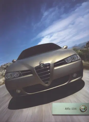 Alfa-Romeo 156 Prospekt 7.2003