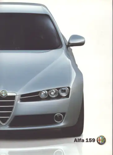 Alfa-Romeo 159 Prospekt 7.2005