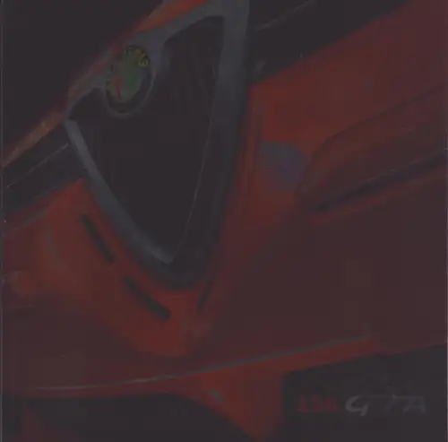 Alfa-Romeo 156 GTA Prospekt 2.2002