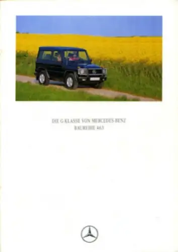 Mercedes-Benz G-Klasse Bauart 463 Prospekt 6.1994