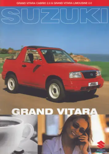 Suzuki Grand Vitara Cabrio + Limousine Prospekt 2.2001