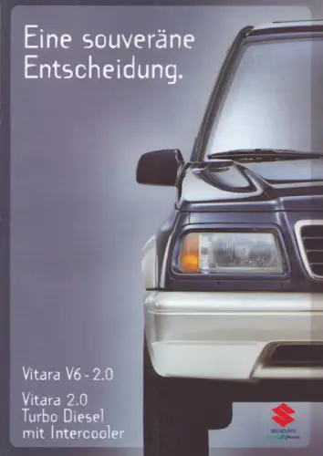 Suzuki Vitara V 6 2.0 / 2.0 TD Prospekt 1.1998