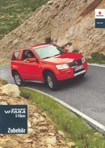 Suzuki Grand Vitara 3 Türer Zubehör Prospekt 4.2008