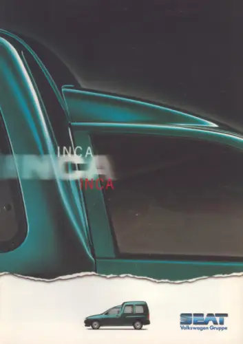 Seat Inca Prospekt 3.1996