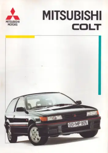 Mitsubishi Colt Prospekt 3.1991