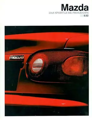 Mazda Sportliches Programm 8.1992