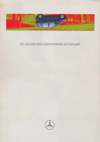 Mercedes-Benz A-Klasse Prospekt 12.1996