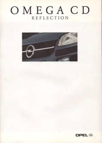 Opel Omega CD Reflection Prospekt 7.1995