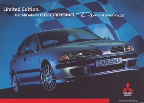 Mitsubishi GDI Charisma Dynamics Prospekt 3.2000