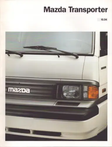 Mazda Transporter Prospekt 10.1994