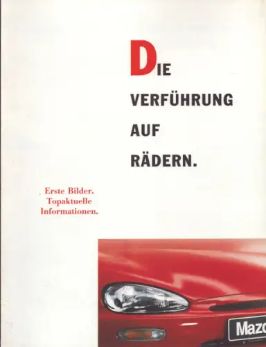Mazda MX-3 Prospekt 3.1991