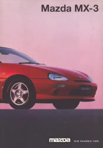 Mazda MX-3 Prospekt 3.1997