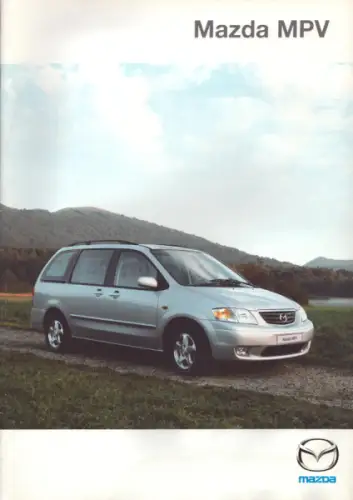 Mazda MPV Prospekt 11.1999