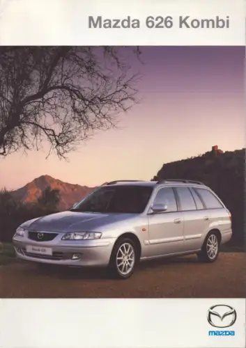 Mazda 626 Kombi Prospekt 2.2000