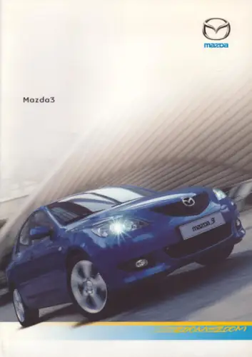 Mazda 3 Prospekt 4.2004