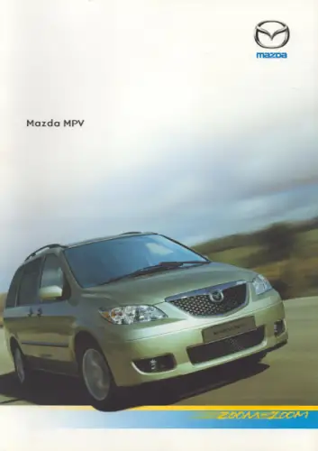 Mazda MPV Prospekt 1.2004