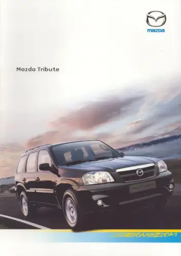 Mazda Tribute Prospekt 3.2004