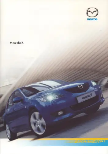 Mazda 3 Prospekt 4.2006