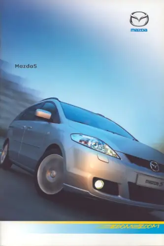Mazda 5 Prospekt 4.2006