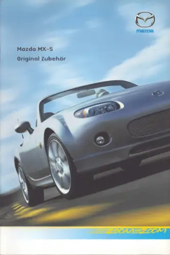 Mazda MX-5 Zubehör Prospekt 6.2006