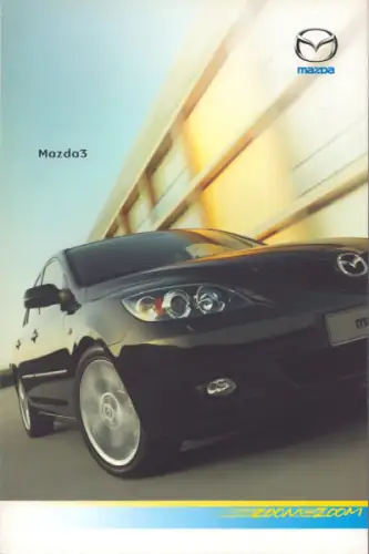 Mazda 3 Prospekt 7.2006