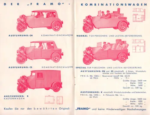 Framo Programm 4.1932