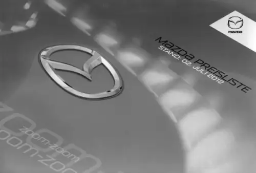 Mazda Preisliste 7.2012