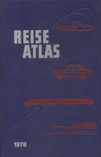 Reise Atlas der DDR 1978