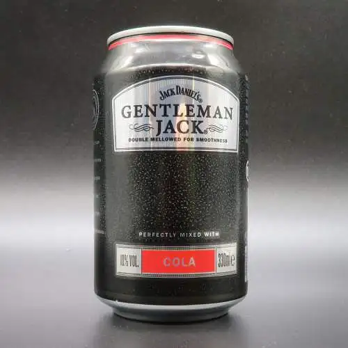 12 Dosen Jack Daniel's Gentleman Jack & Cola 0,33 ltr. 10% Vol. inkl. EW. Pfand.