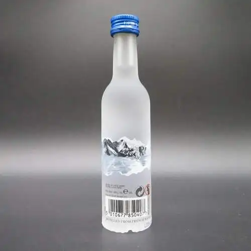 Grey Goose Vodka, Wodka tasting mini 50ml aus Frankreich.