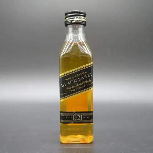 Johnnie Walker 12 Jahre Black Label Whisky Jahrgang2018 Sammler Tasting Miniatur