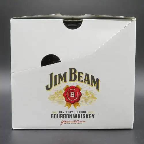 12 Jim Beam Kentucky straight bourbon whiskey PET 50ml tasting miniature.