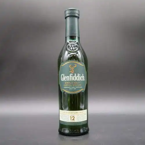 Glenfiddich 12 Jahre Single Malt 0,2l tasting Sammel Flasche.