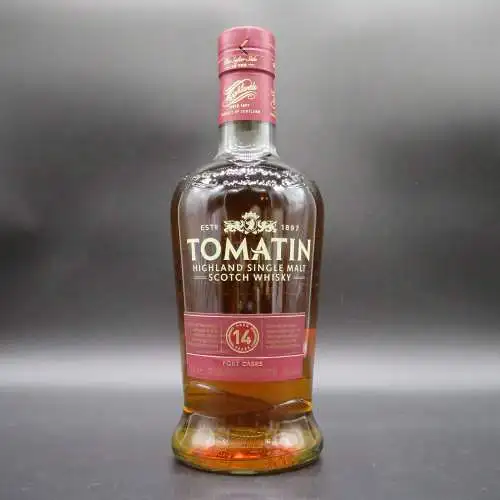 Tomatin 14 Jahre 13.10.2016. Highland Single Malt Scotch Whisky Port Cask + Gb.