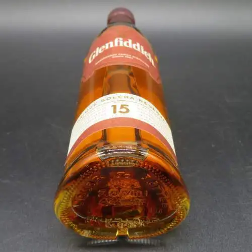Glenfiddich 15 Jahre unique solera reserve Single Malt 0,2l tasting Flasche.