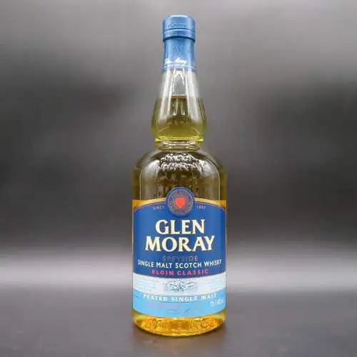 Glen Moray Elgin Classic Speyside peated single malt Whisky 2 Gläser Geschenkset