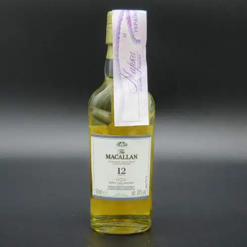 Macallan Highland single malt 12 years Triple Cask Matured Mini russisch Edition