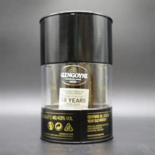 Glengoyne Whisky Single Malt  10/15/18 Jahre tasting set im limitiert Metal Dose