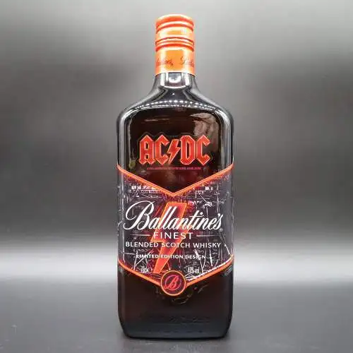 Ballantine's finest blended scotch whisky AC/DC TRUE MUSIC ICONS LIMITED EDITION