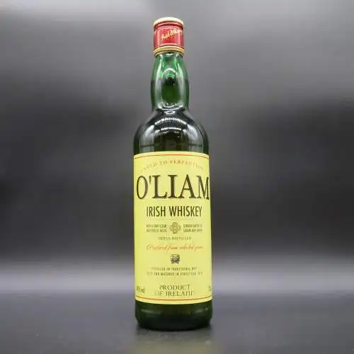 O'Liam Irish Whiskey Triple Distilled Grain Whiskey. 0,7l. 40% vol.