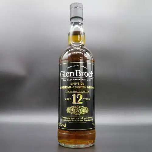 Glen Broch 12 year Speyside single malt Whisky 0,7l mit Geschenk Box.