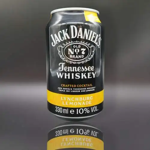 Jack Daniels old No7 Lynchburg  Lemonade, 0,33 ltr. Dosen 10%Vol. inkl.Pfand.