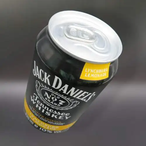 Jack Daniels old No7 Lynchburg  Lemonade, 0,33 ltr. Dosen 10%Vol. inkl.Pfand.
